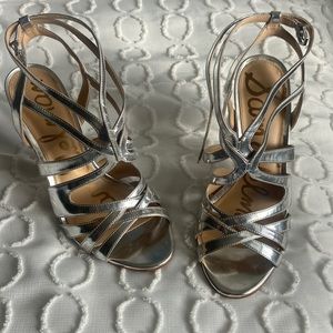 Sam Edelman silver heels